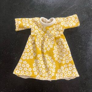 Hazel Village Yellow Floral doll clothes dress